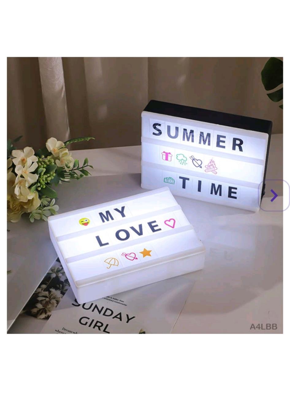 A4 LED Light Box- Black