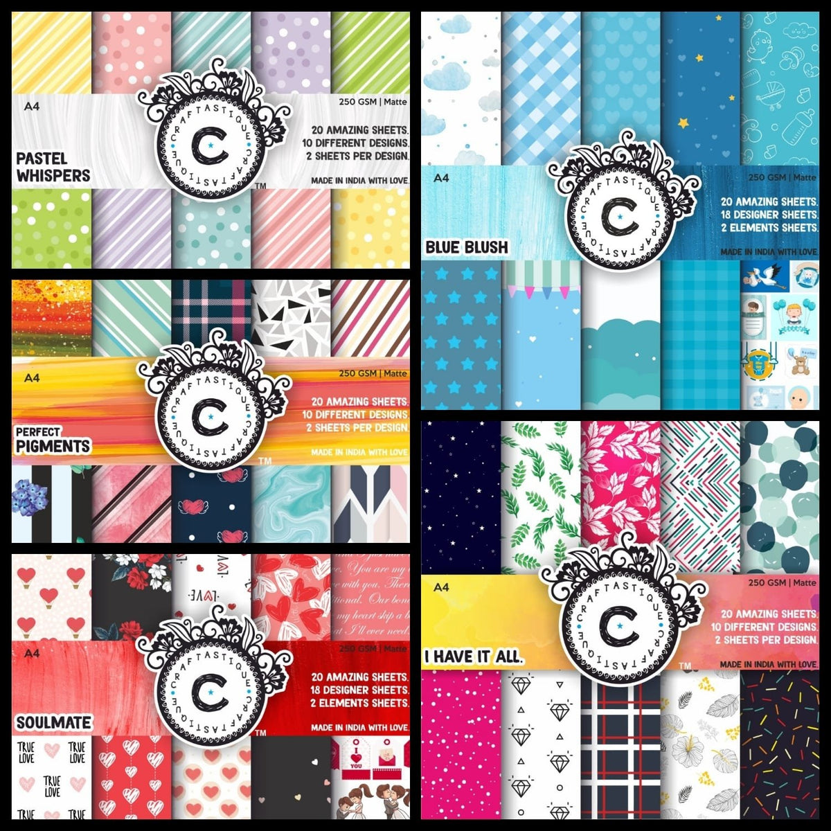 A4 Paperpack Combo - (Free Shipping)