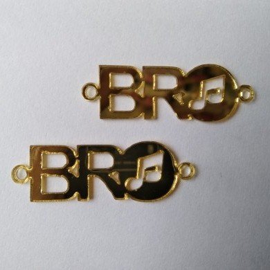 Acrylic Rakhi - Bro Music