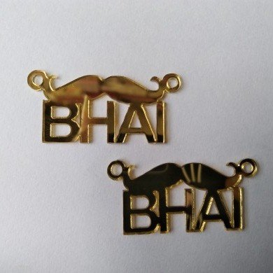 Acrylic Rakhi - Bhai