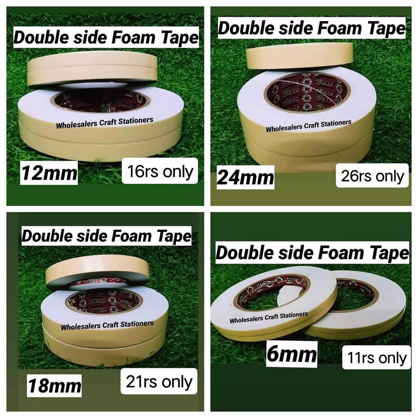 Foam Tape Combo 80pcs - Free Shipping
