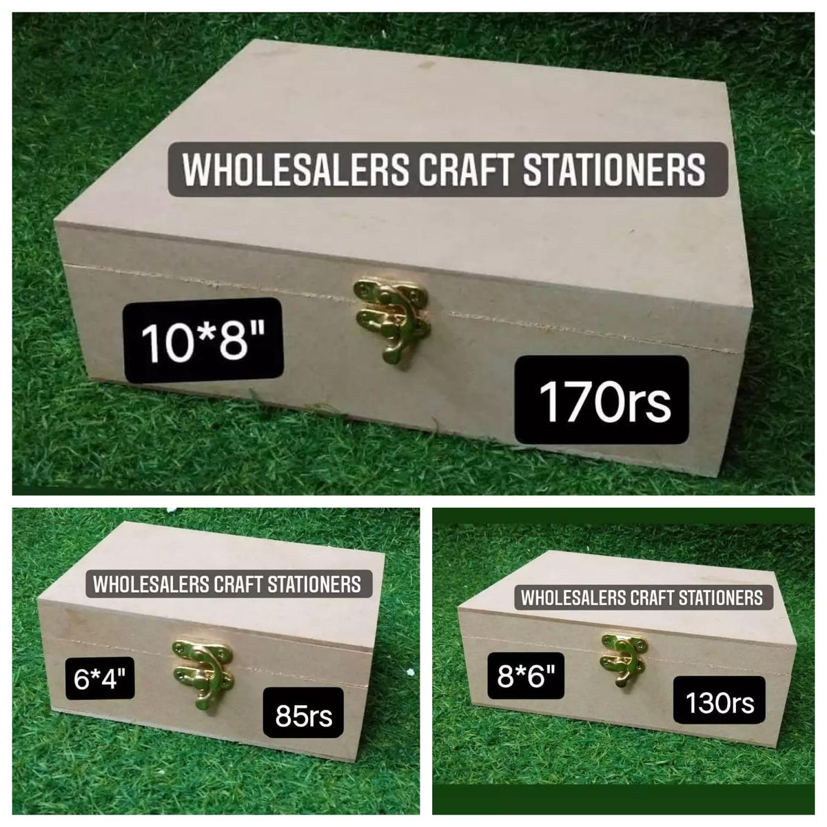 MDF Box Combo 9pcs - Free Shipping