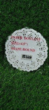 ROUND PAPER DOILIES - (4.5")