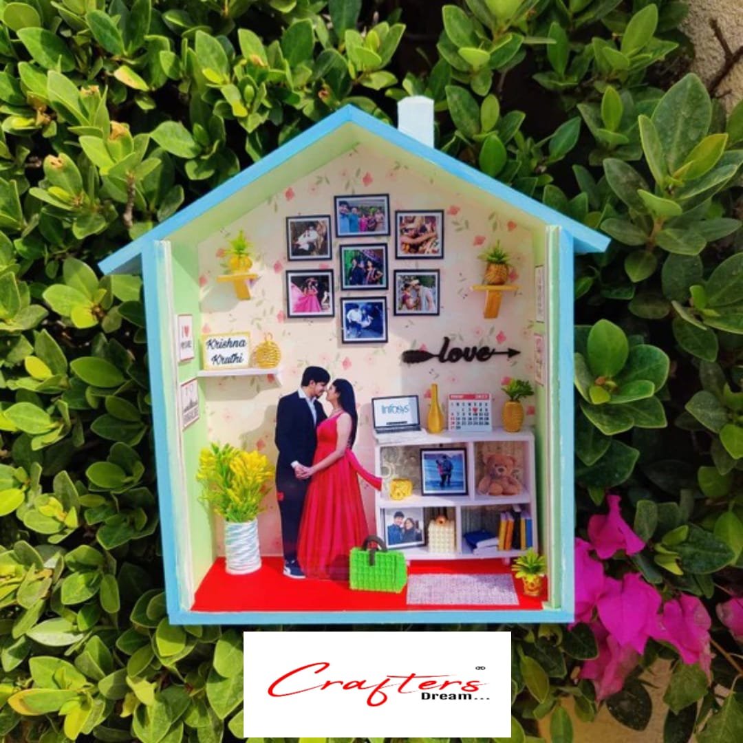 Mini Home Shadow Box - 10*8 Inch