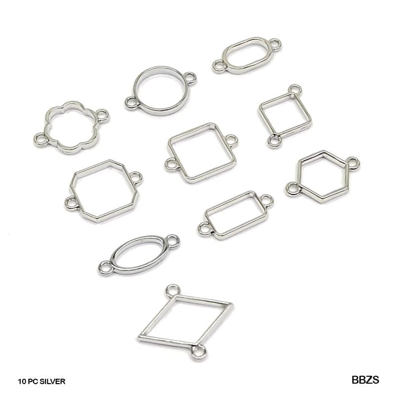 Bezels Mix Shape Set Rose Gold (BBZS)- 10PC