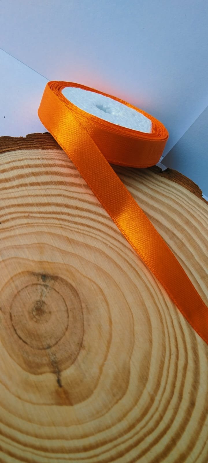 Satin Ribbon 1/2 inch – Orange
