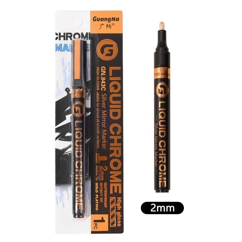 Liquid Chrome Mirror Marker Rose Gold (GN84RG)