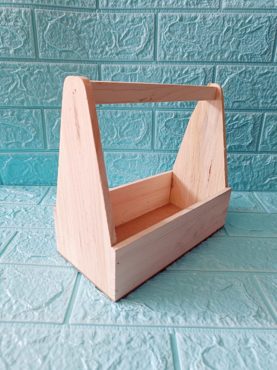 2 Jar Mdf Basket