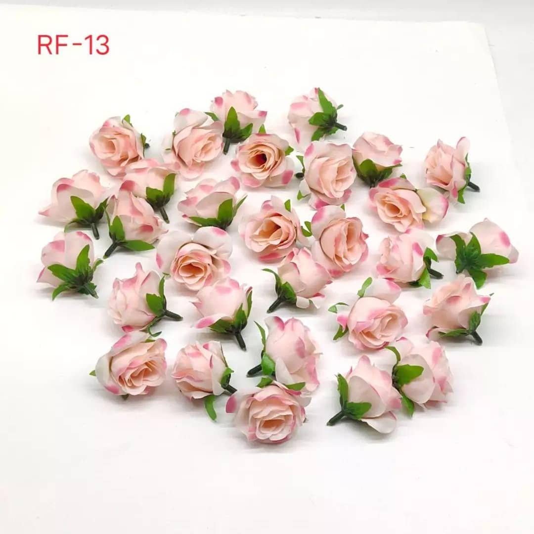 Pink Artificial #2 Flower-10pc/Pack