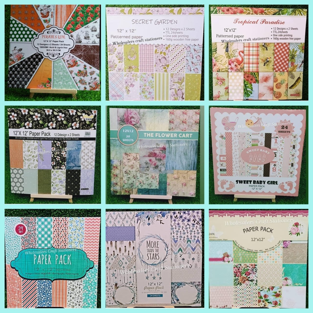 Paperpack 12*12" - Combo (Free Shipping)