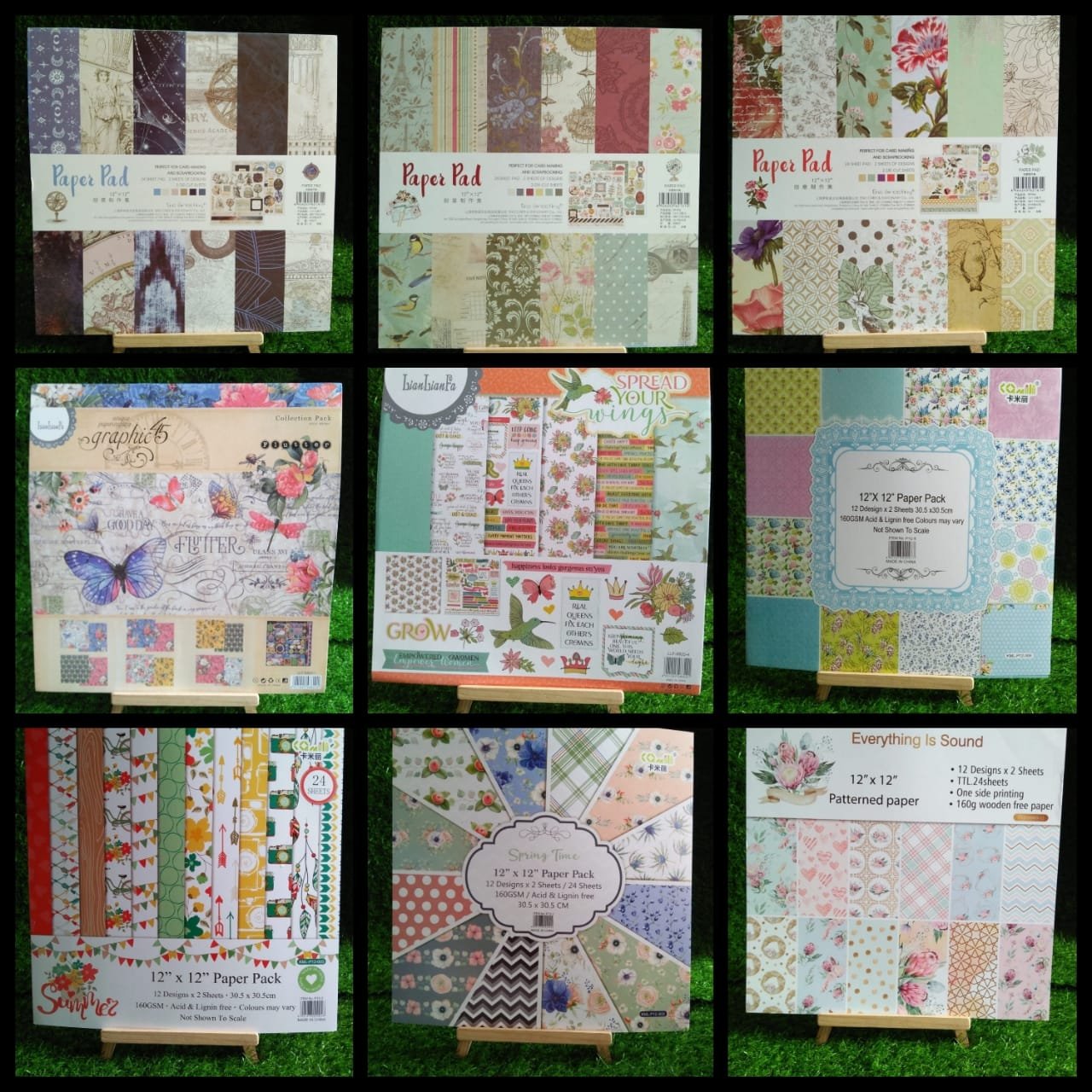 Paperpack 12*12" - Combo (Free Shipping)