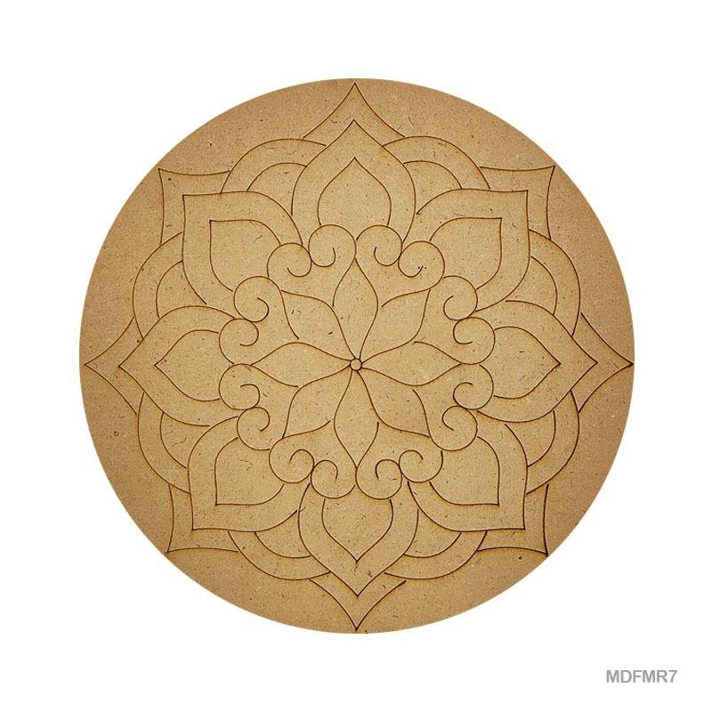 MDF Cutout Mandala Engrave (MDFMR7) – 10inch