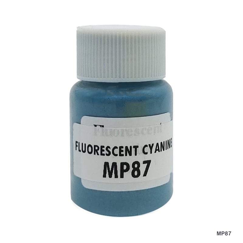 Mica Pearl Powder (MP87) - Fluorescent Cyanine