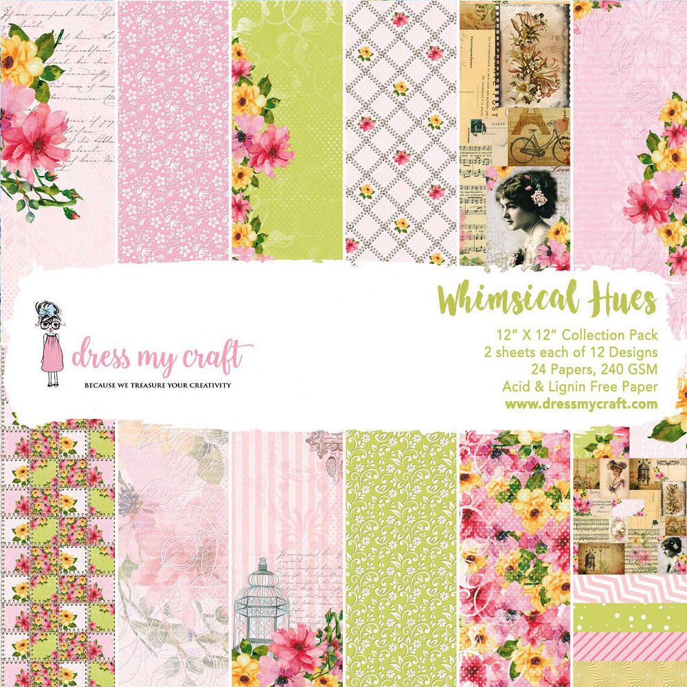 Whimsical Hues 12*12" Paper Pad