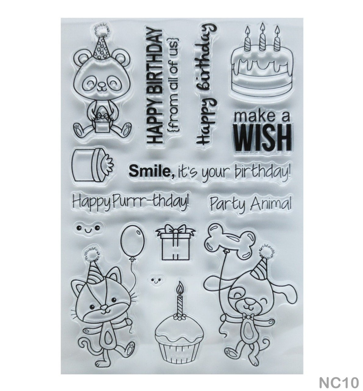 Clear Stamps NC10