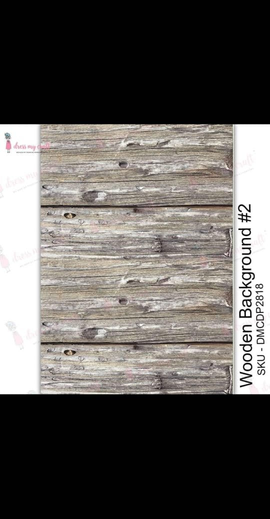 Wooden Bockground #2 - Transfer Me (DMCDP2818)