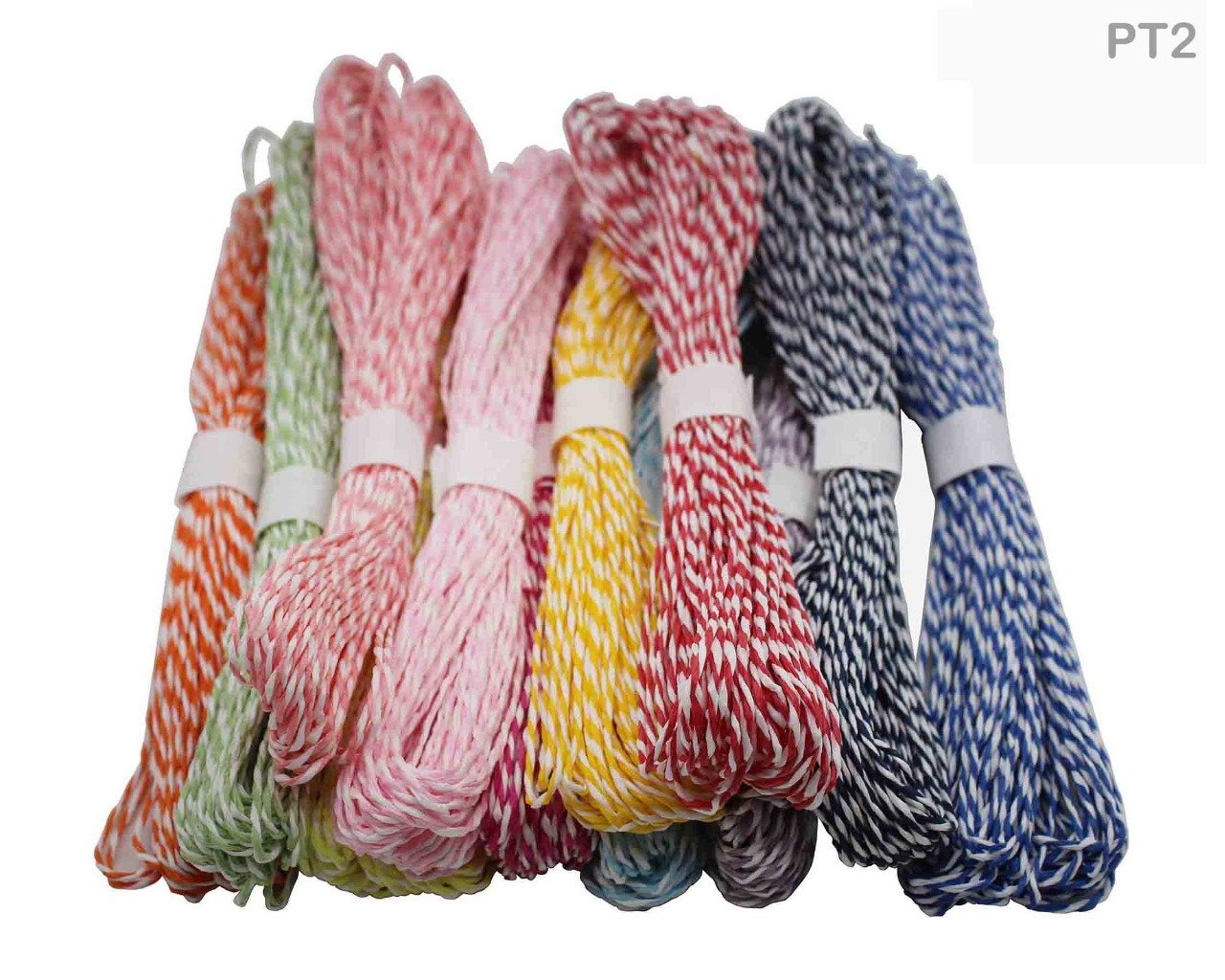 Double Tone Multi Colour Paper Twine