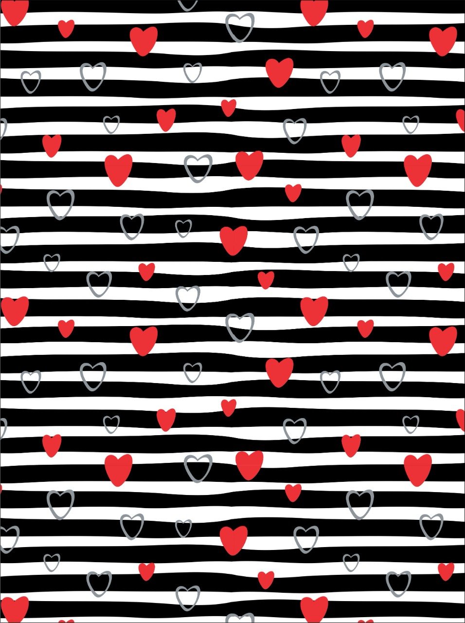 Lining Heart -A4 Designer Sheet
