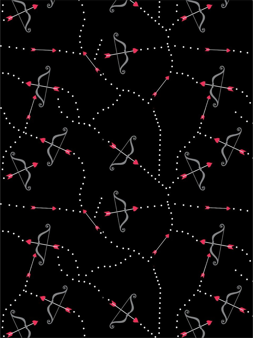 Black Bow -A4 Designer Sheet