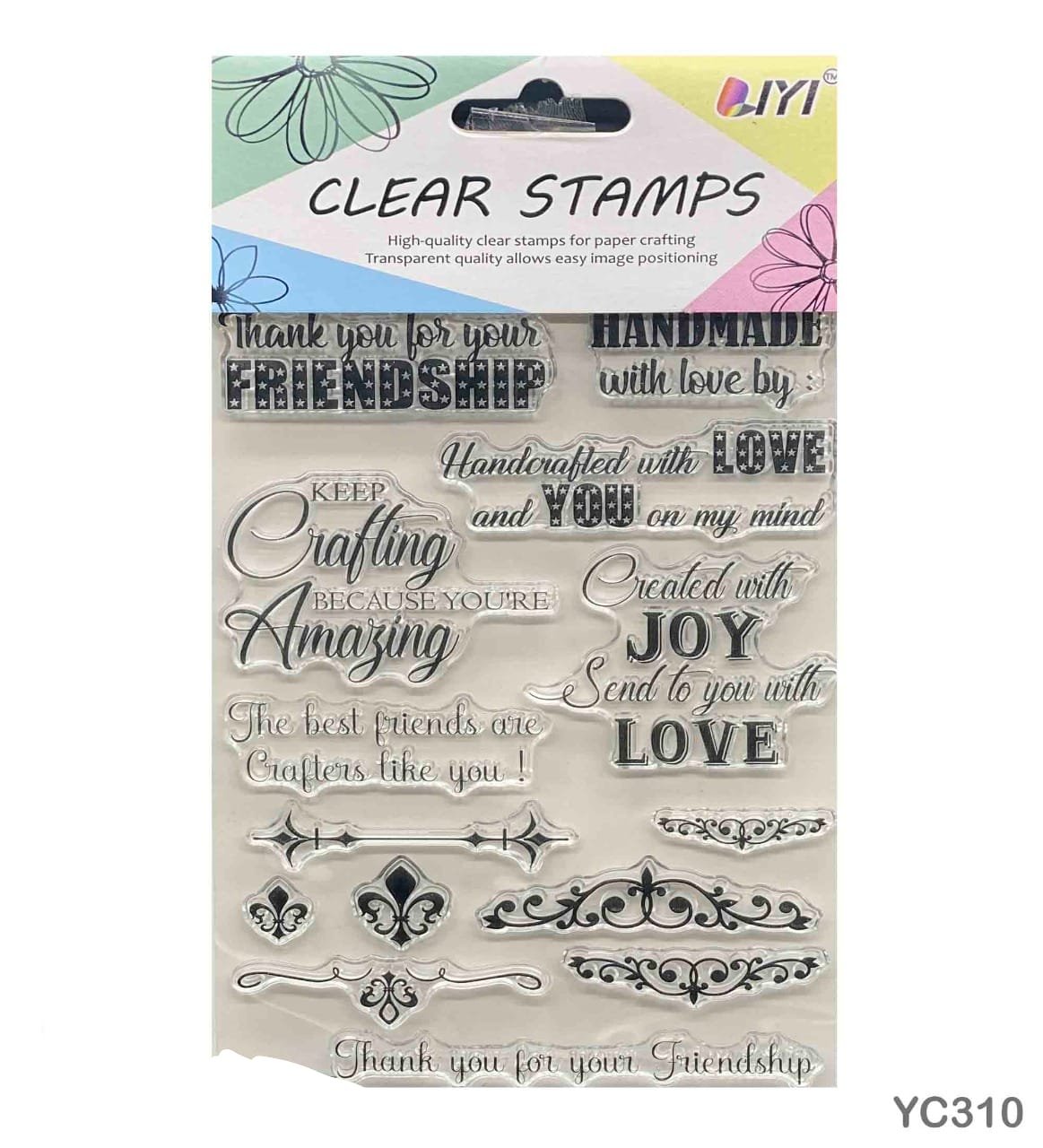 Clear Stamps YC310