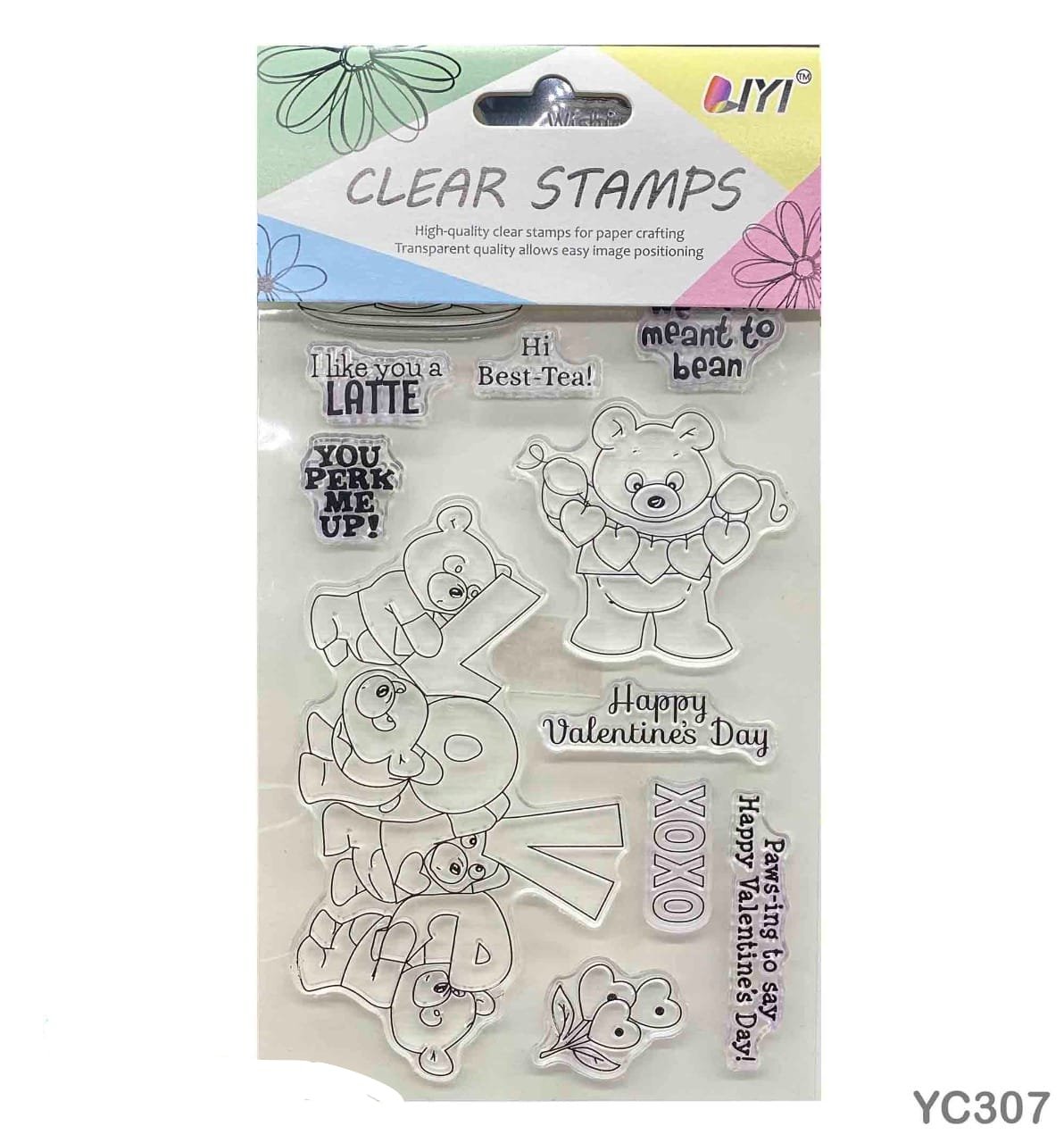 Clear Stamps YC307