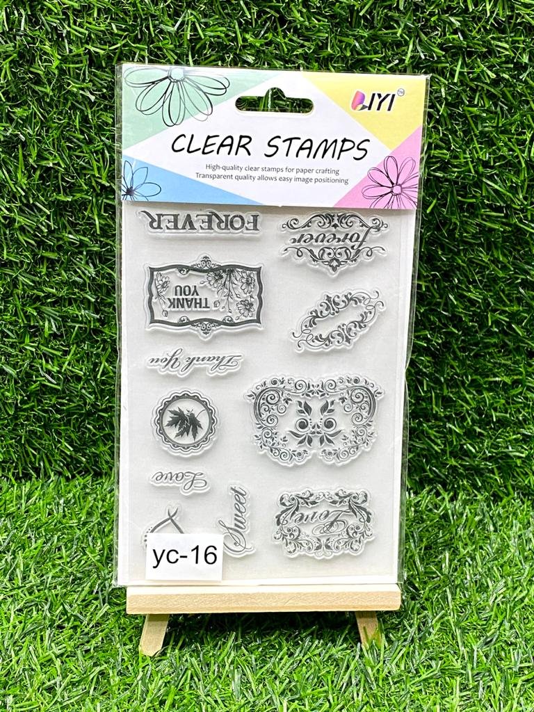 Clear Stamps YC16