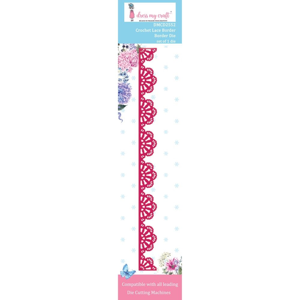 Crochet Lace Border-Border Die