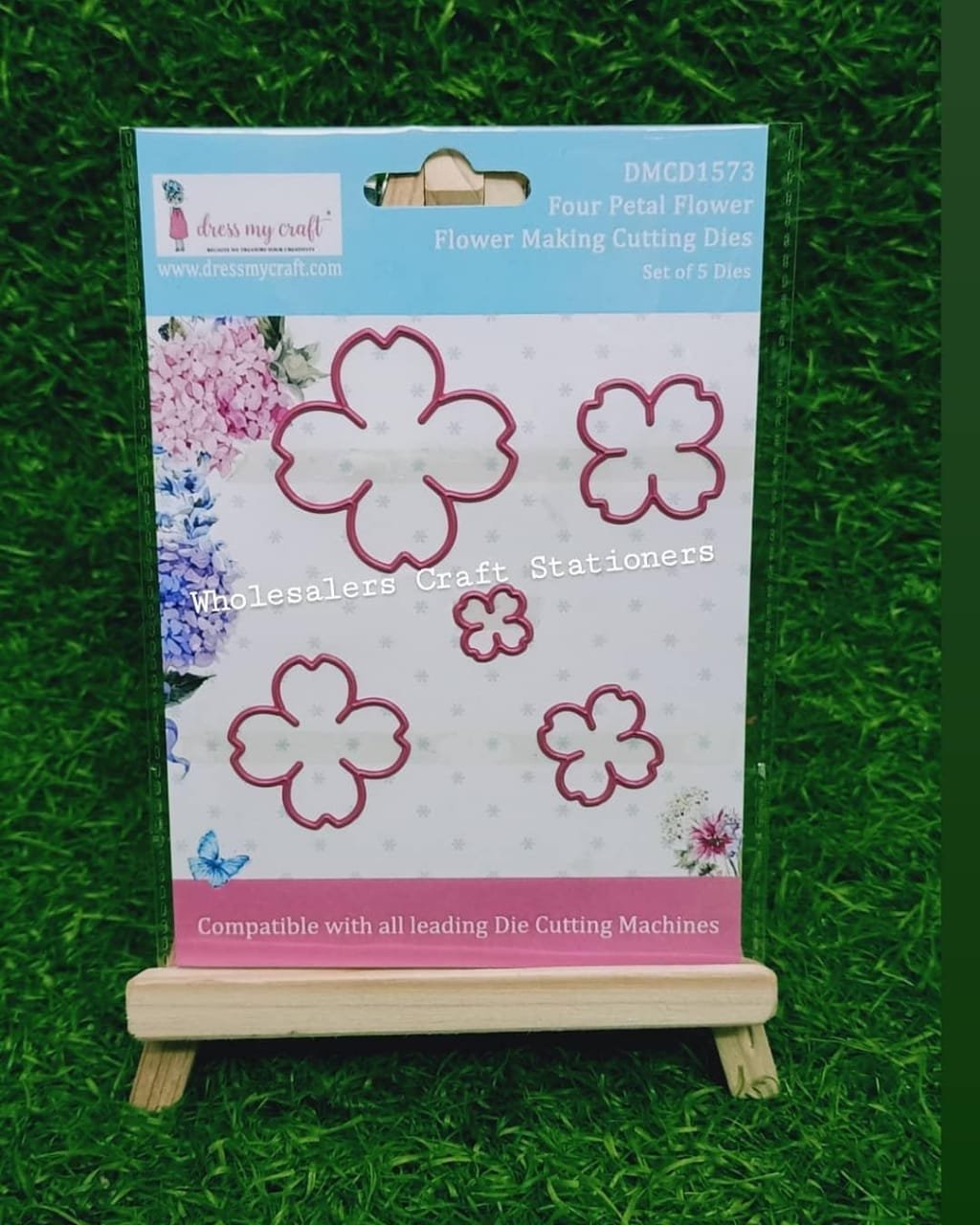 Four Petal Flower - Flower Making Cutting Dies