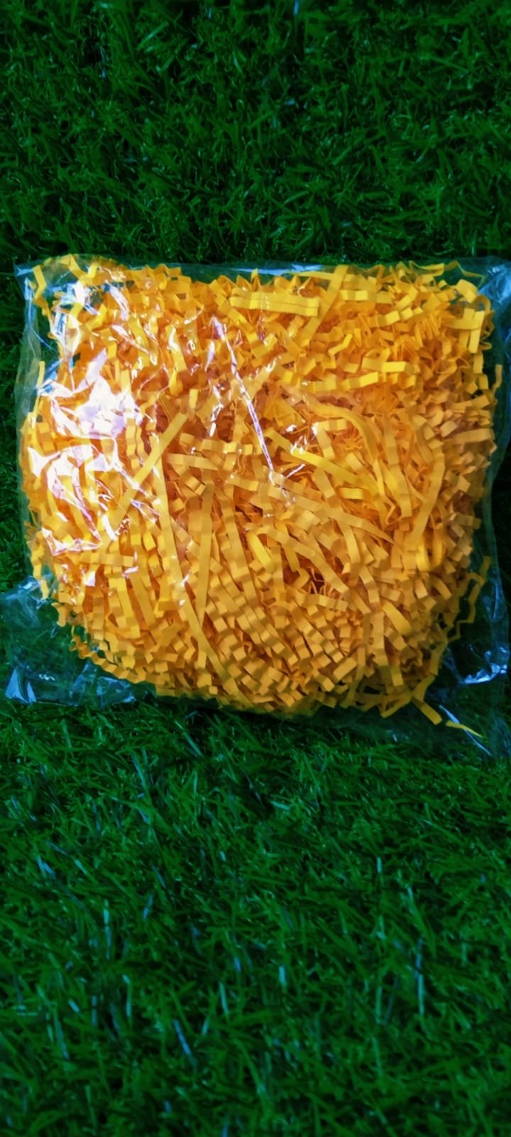 Paper Grass Shade - (Dark Yellow)