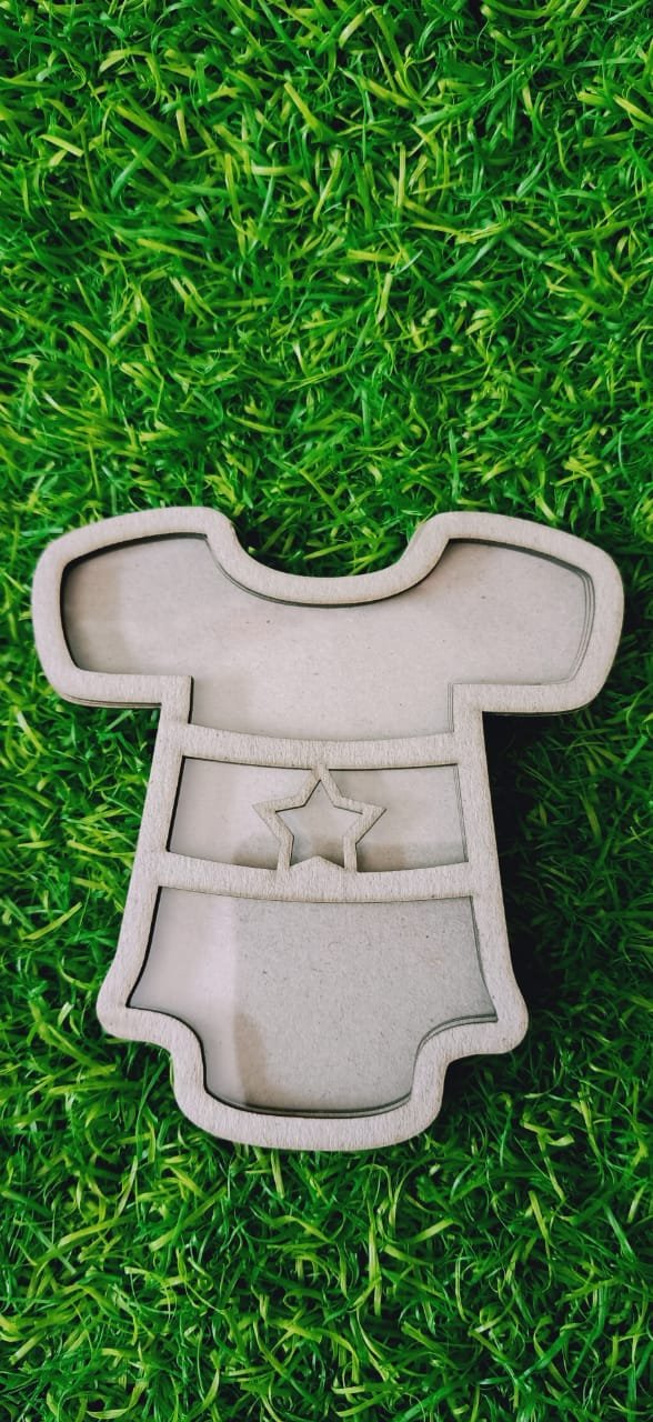 3D Shaker Chipboards- Boy Dress