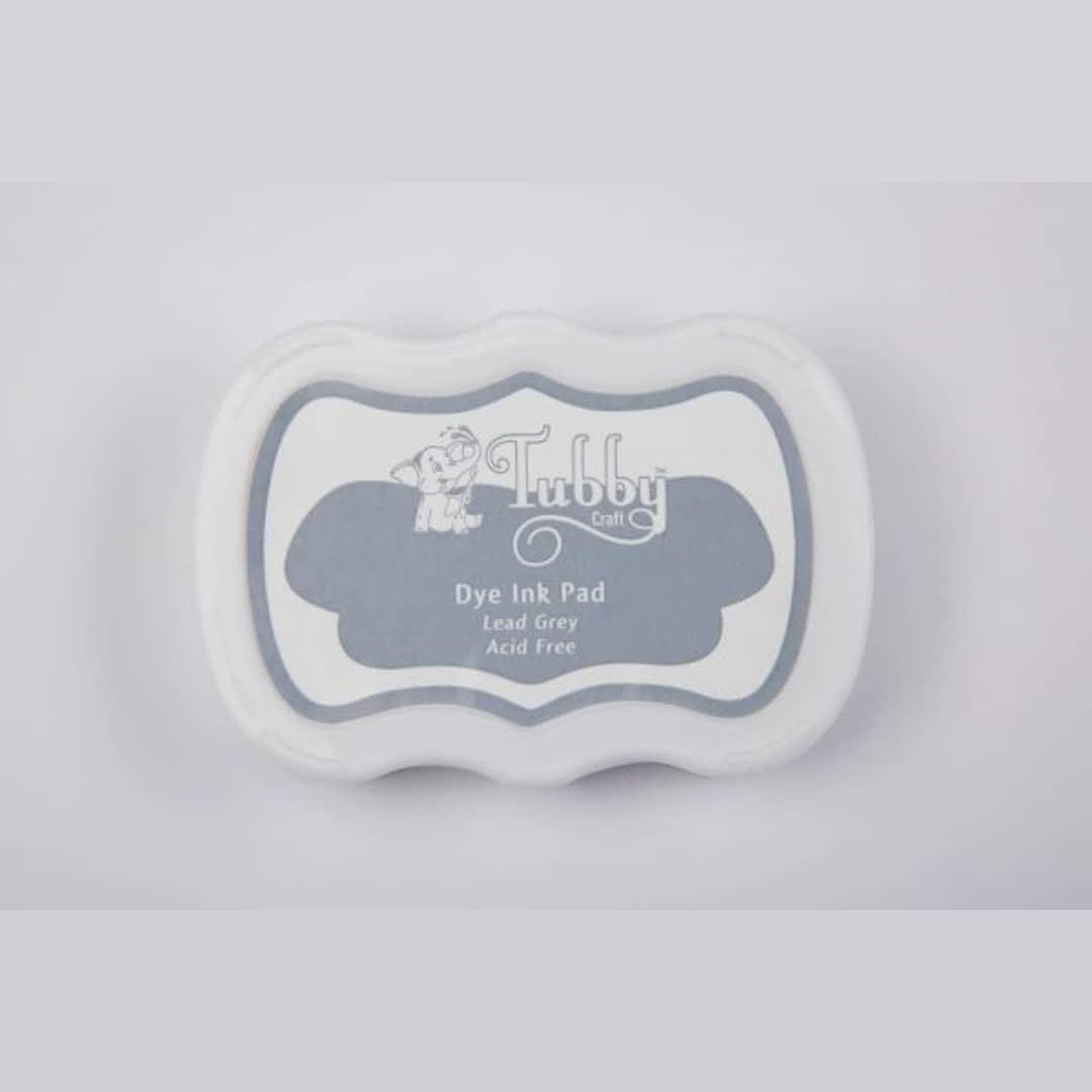 Tubby Dye Ink Pad - Lead Grey