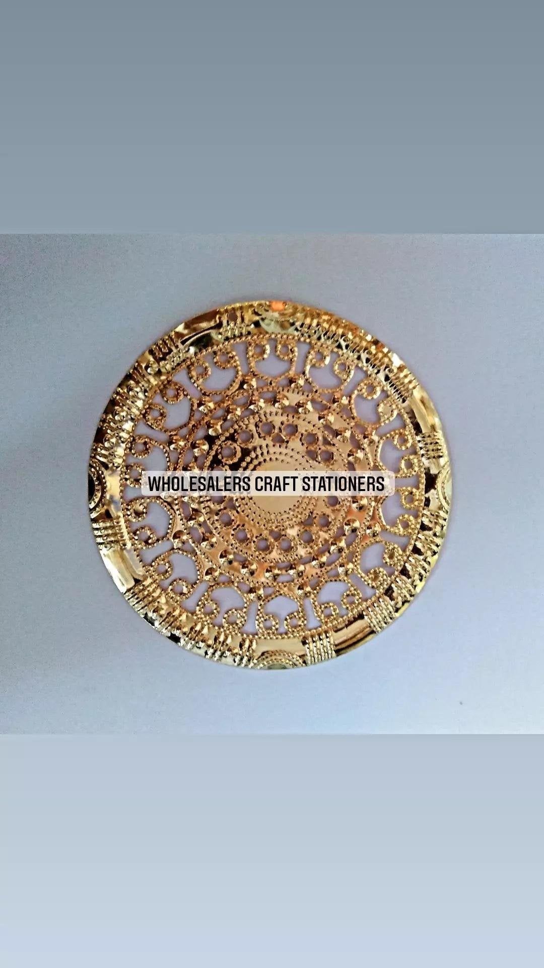 Metal Plate (3inch) - 10pcs