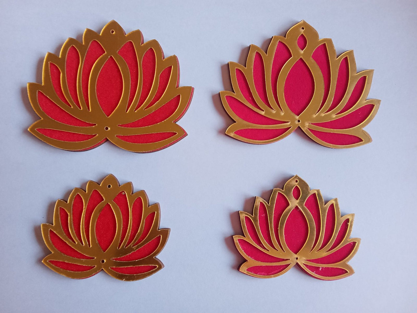 Red Lotus (3inch) - 10pcs