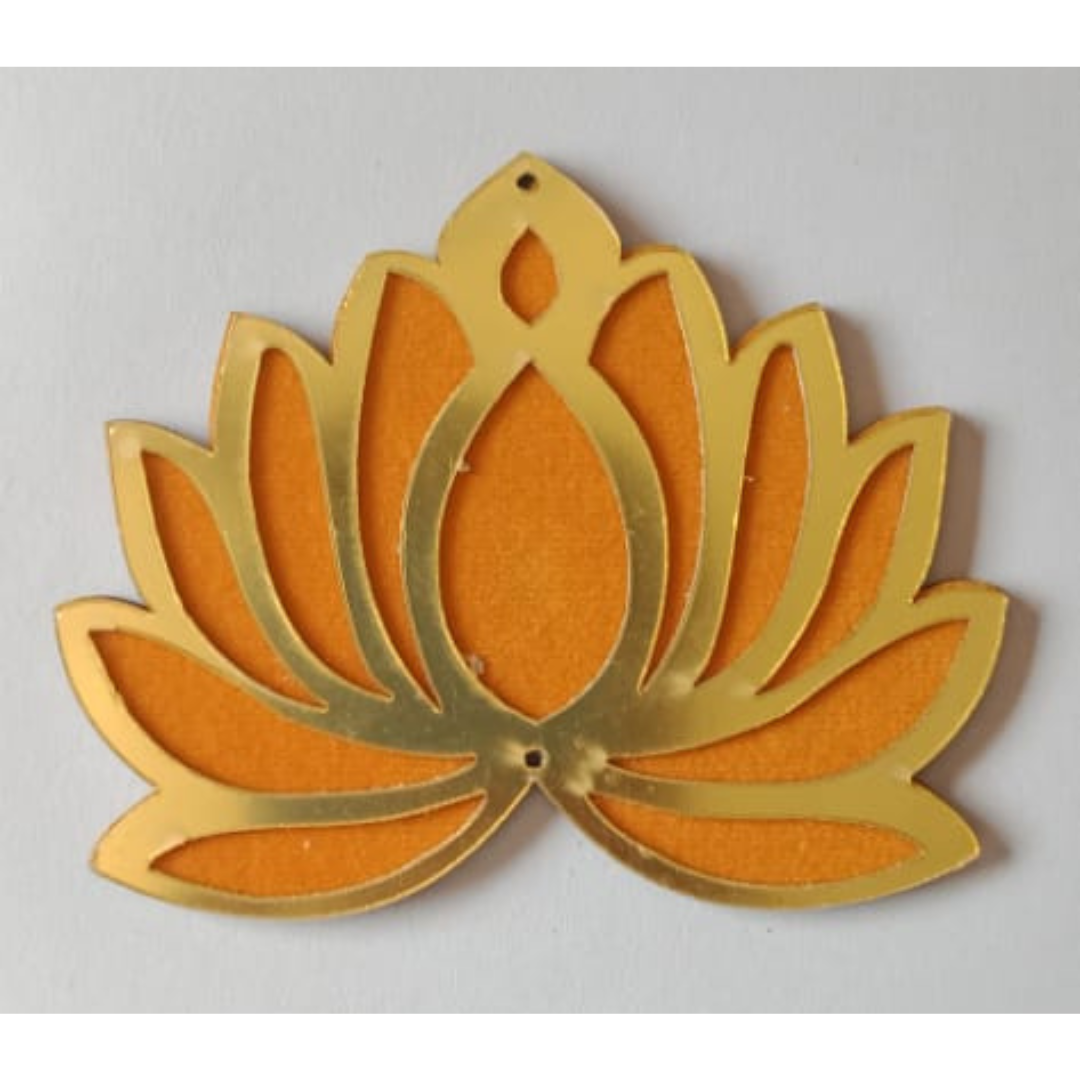 Dark Yellow Lotus (4inch) - 10pcs