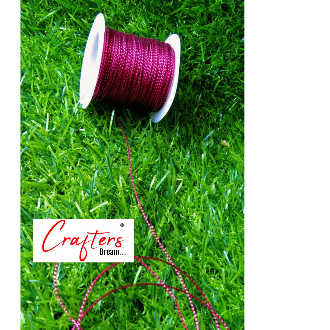 Dark Pink Rayon Thread
