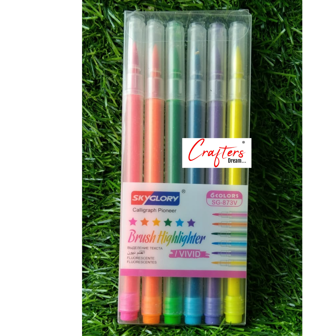 Brush Highlighter Set