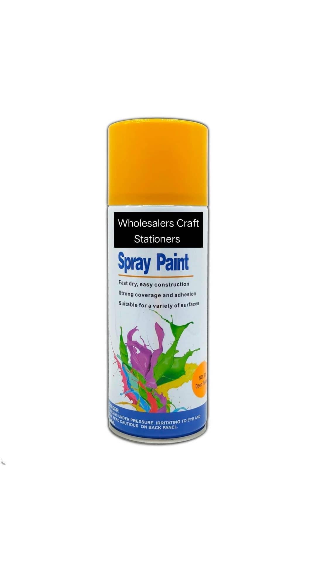 Spray Paint-Deep Yellow