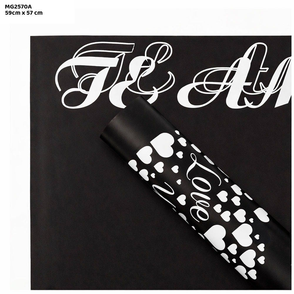 Wrapping Paper Plastic Sheet (MG2570A) – 20Sheets