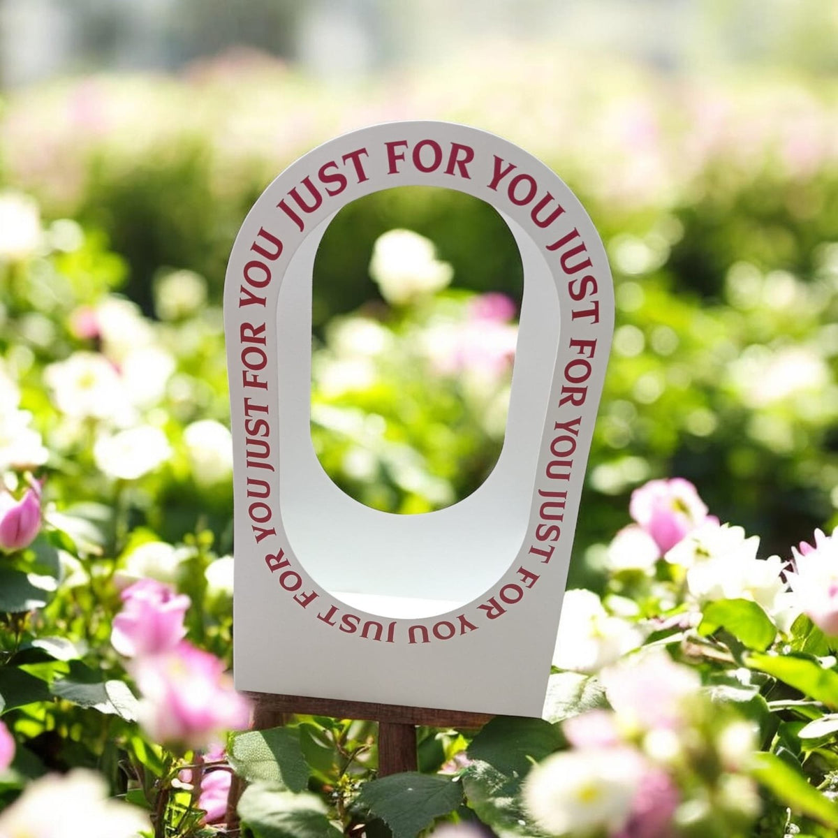 "Just For You" Flower Bag - 1pc