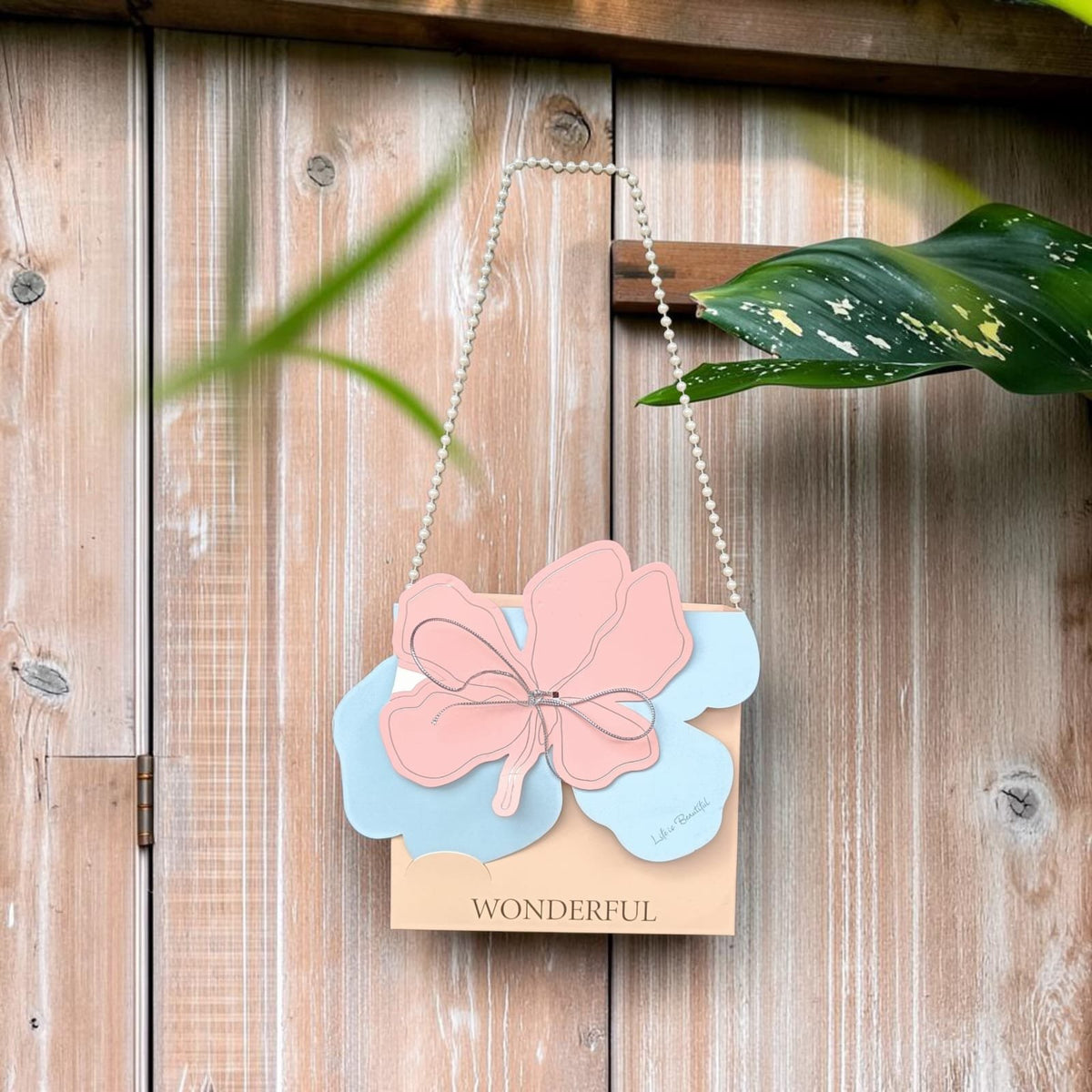 "Wonderful" Flower Bag - 1pc