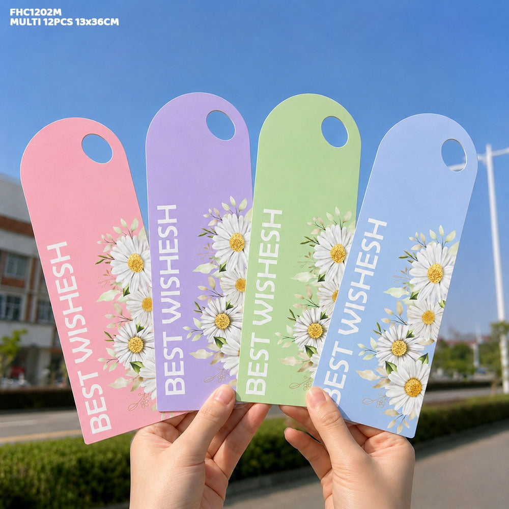 Flower Holder Card Multi (FHC1202M) - 12pc