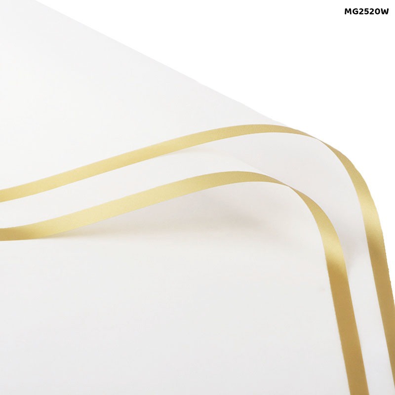Wrapping Paper Plastic Sheet (MG2520W) – 20Sheets