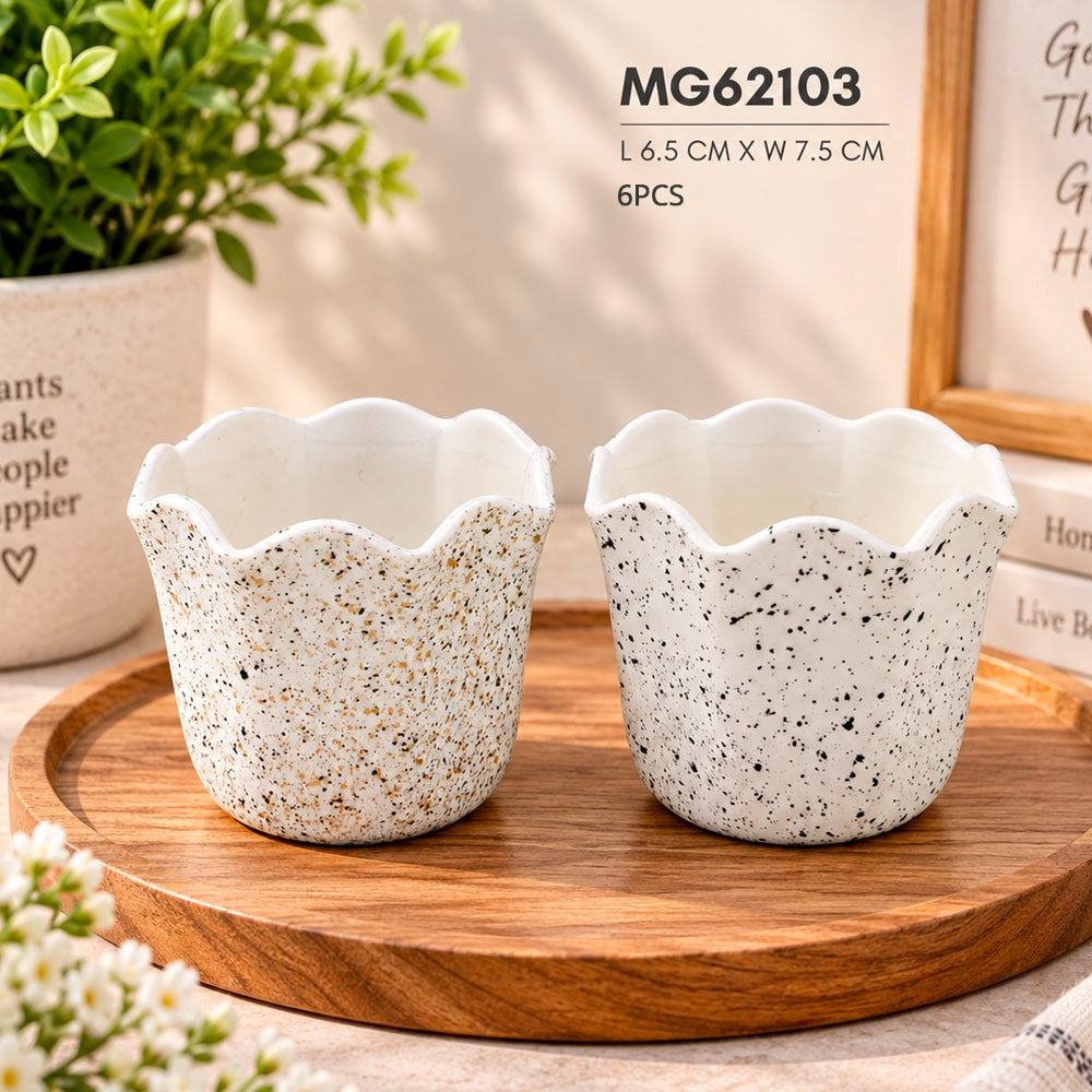 Decoration Flower Pot without Filler (MG62103) - 1pc