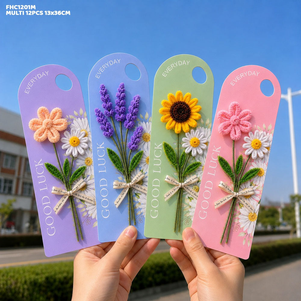 Flower Holder Card Multi (FHC1201M) - 12pc