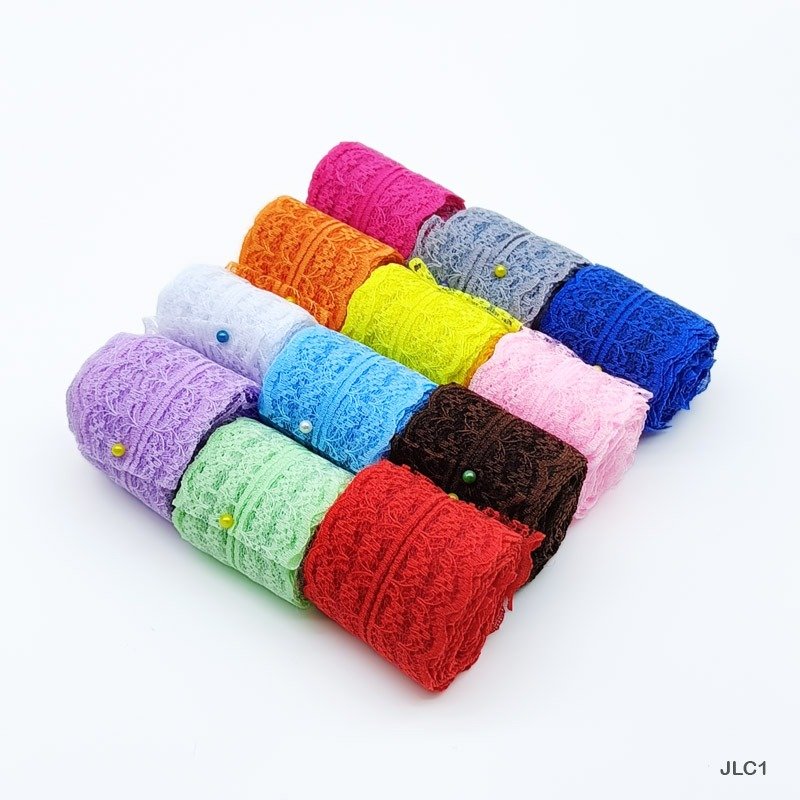 Jute Lace Coloured (JLC1) - 1 pc