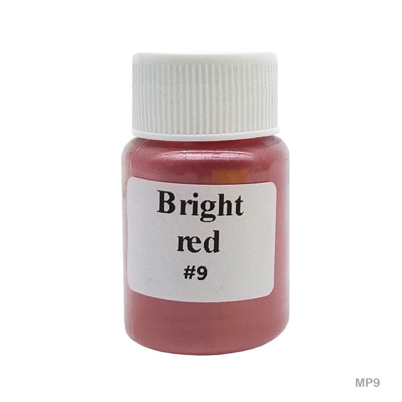 Mica Pearl Powder (MP9) - Bright Red