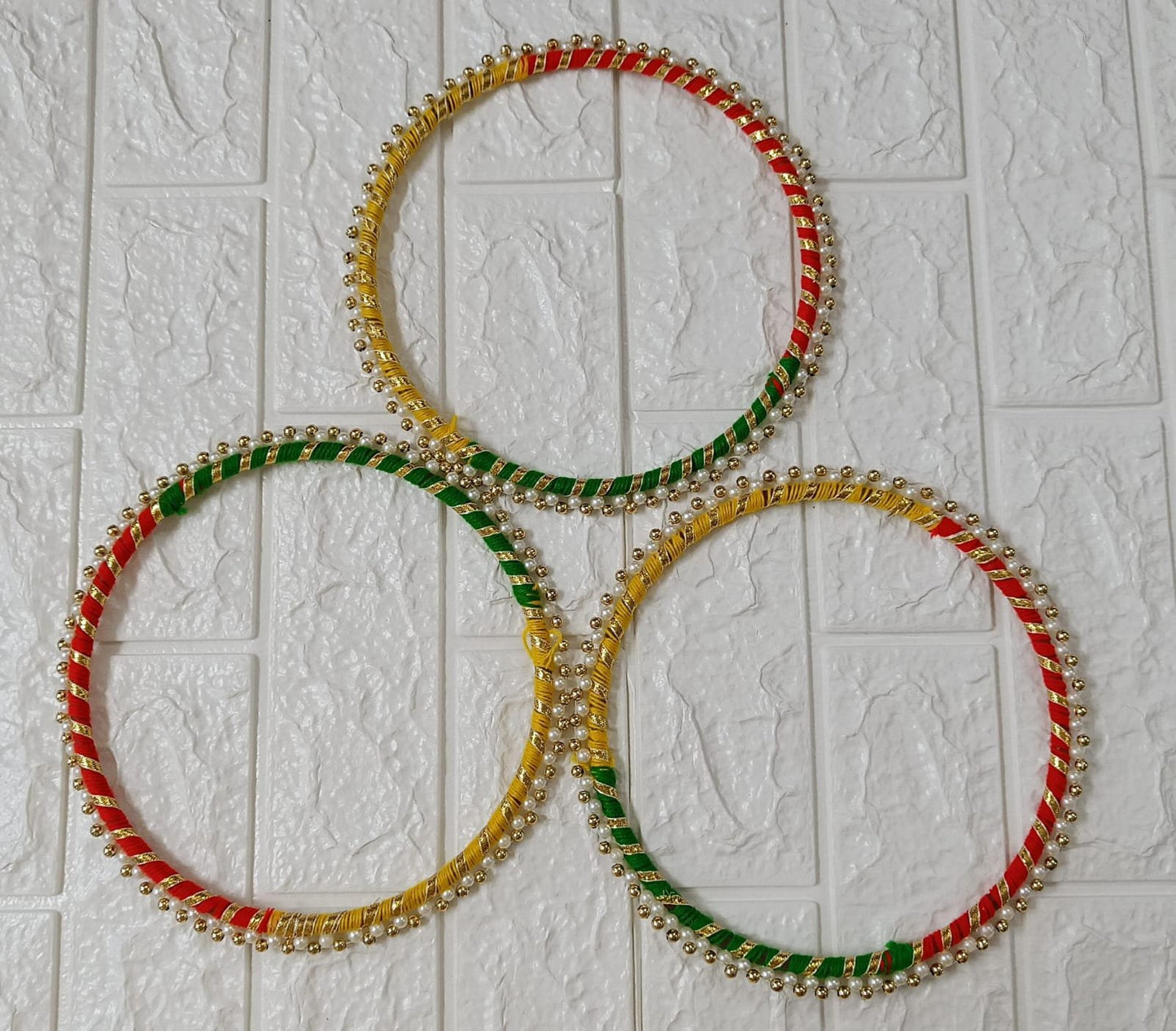 Multi Moti Bangles (8inch) – 10pcs