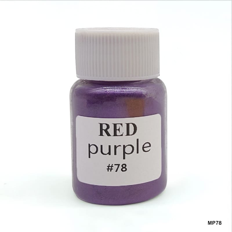 Mica Pearl Powder (MP78) - Red Purple