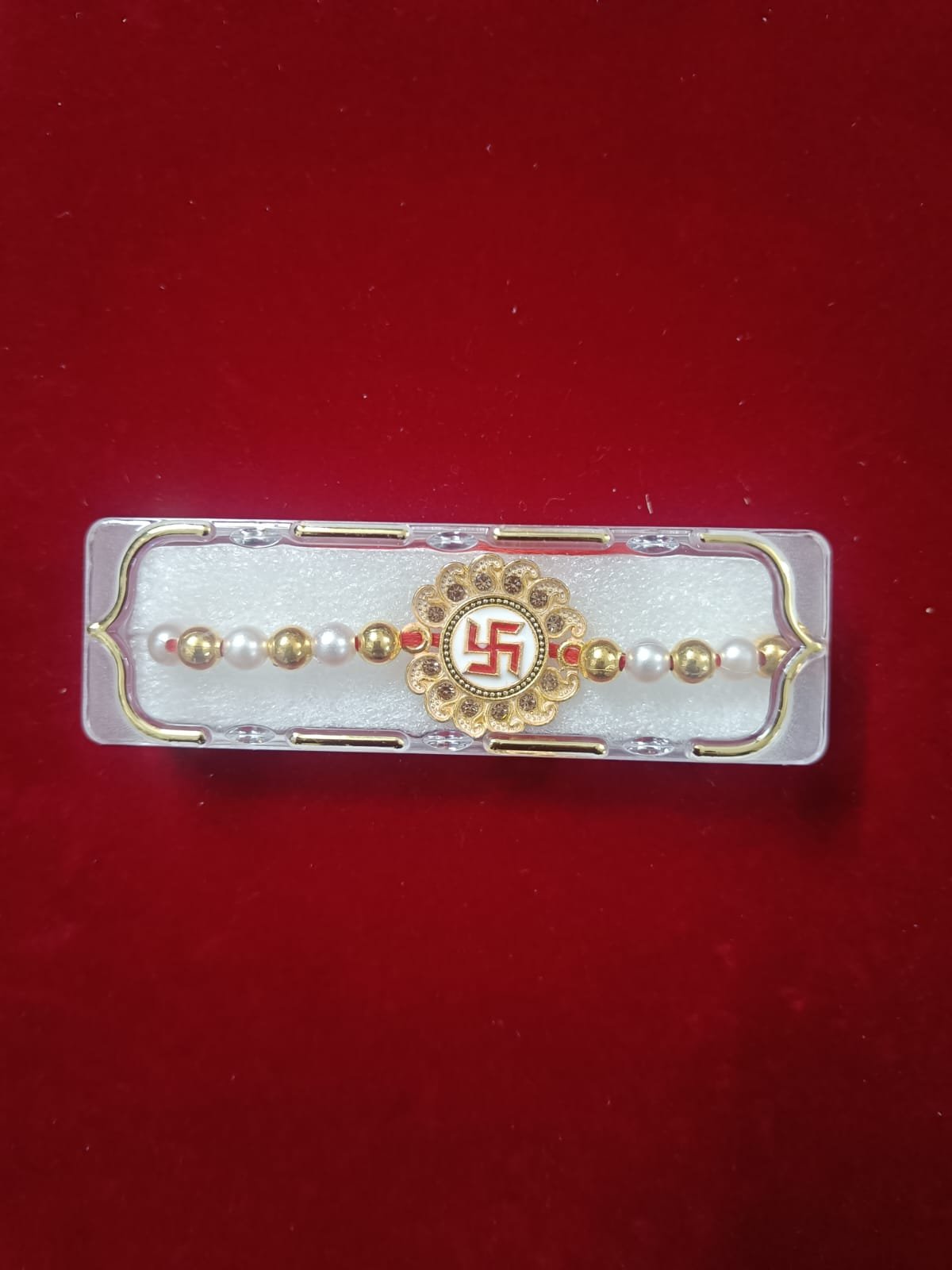 Rakhi Packaging Platic Box - 1pc
