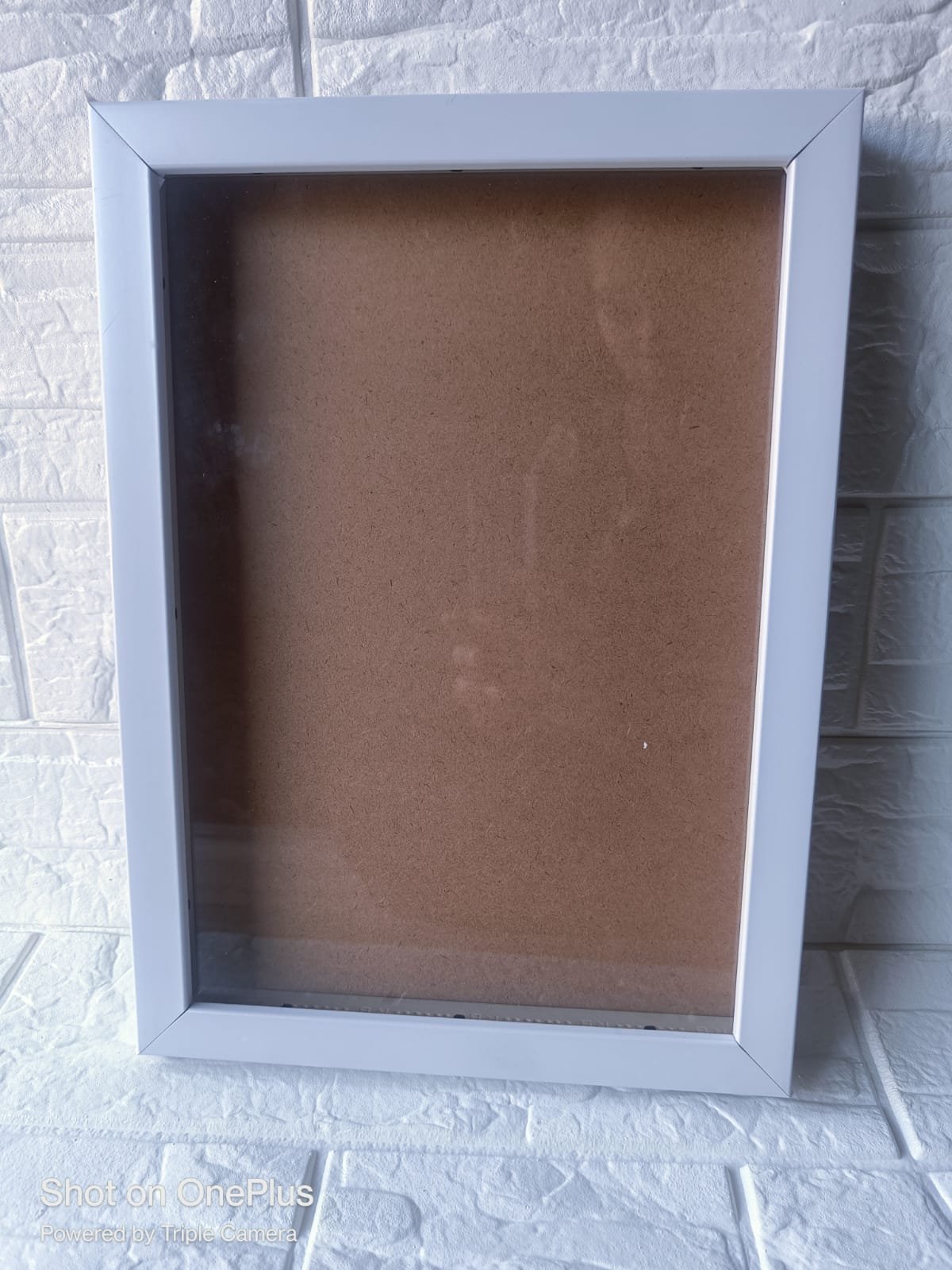 Shadow Glass Frame – 11*13 inch (White)